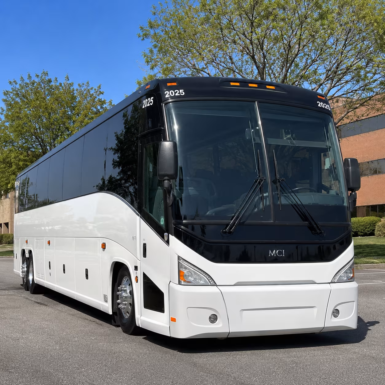 employee shuttle buses along the route 9 and i 290 corridor