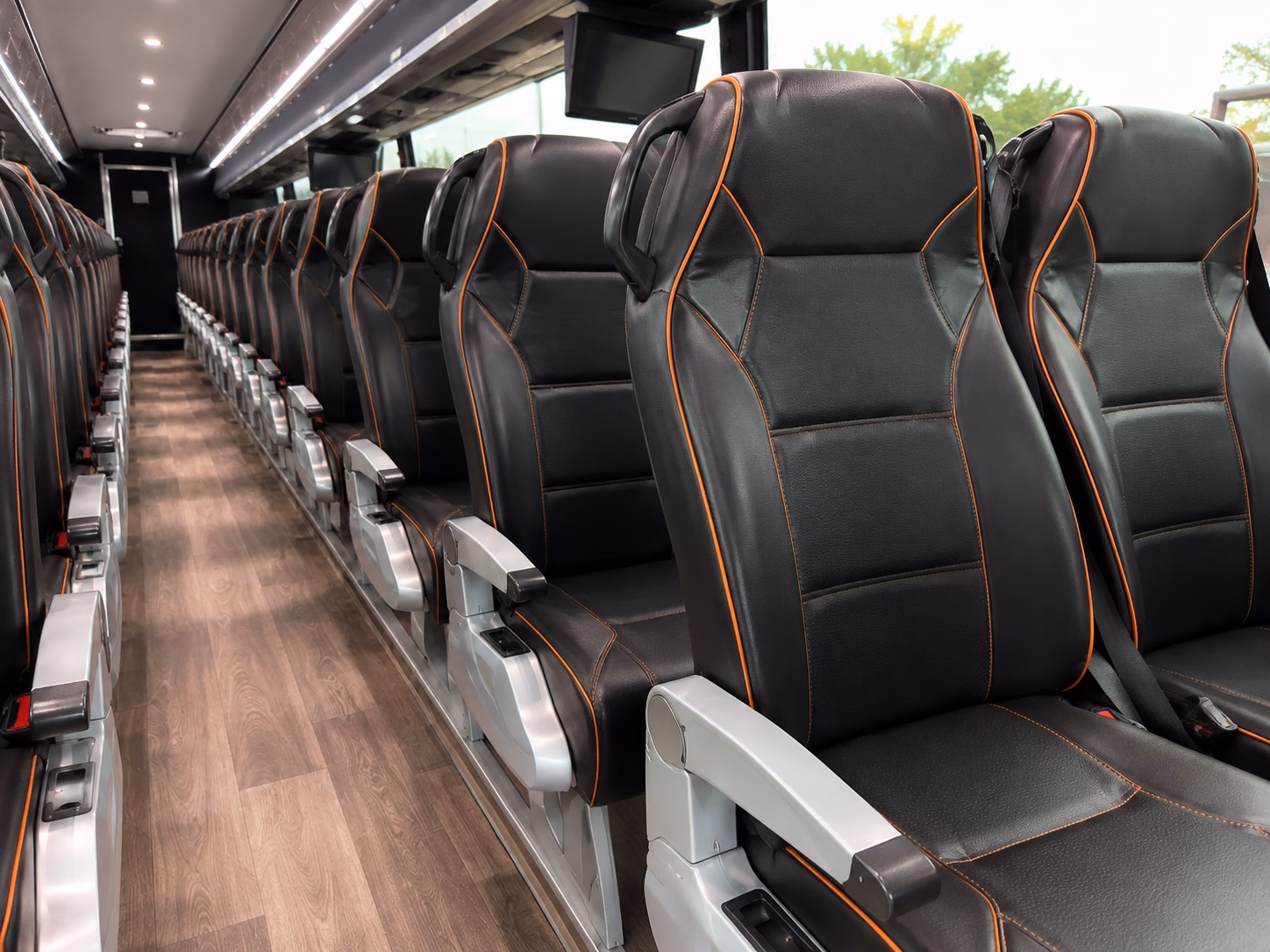 worcester bus rental service area